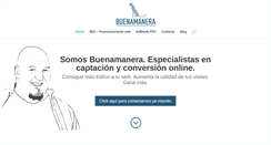 Desktop Screenshot of buenamanera.com